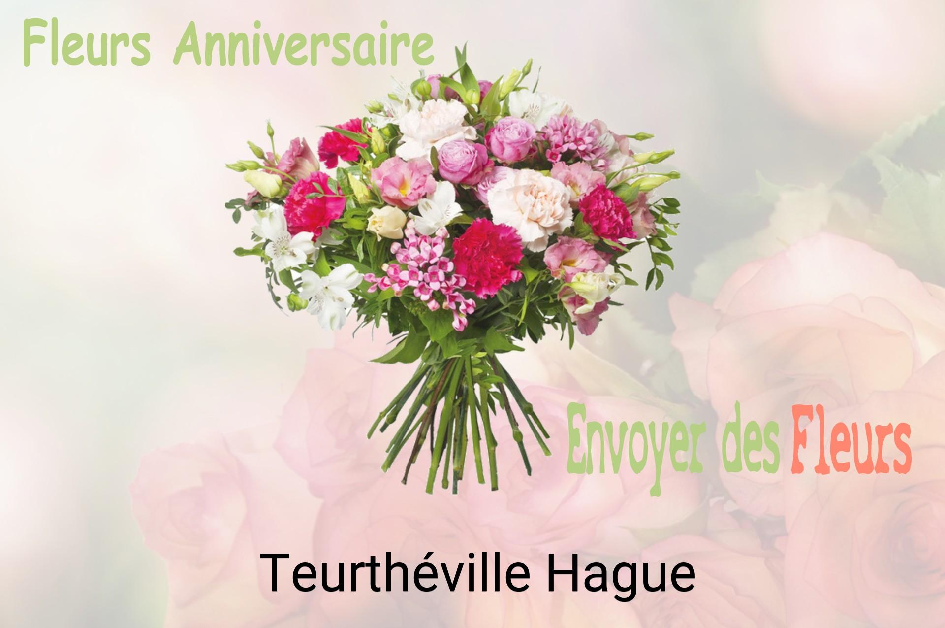 Bouquet de fleurs d’anniversaire livré à Teurthéville-Hague